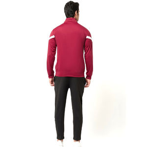 Chándal deportivo a rayas con cuello simulado, producto más alto, transpirable, ajuste Regular, conjuntos de chándal de poliéster de longitud completa, novedad de 2025 - Product Image 4