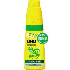 Desbloqueo Rápido # 40g #   Botella de Pegamento Líquido Recargable y Lavable ReNATURE-UHU - Product Image 1