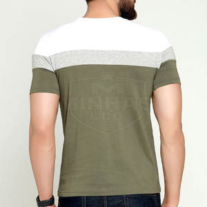 T-shirt coupe ajustée pour hommes fabriqué en usine en gros T-shirt personnalisé meilleure vente à séchage rapide pour hommes pour adultes - Product Image 2