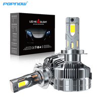 Système d'éclairage automobile, six tubes en cuivre, 500W, 60000LM, ampoules LED H4 H7 H11 9005 9006 pour phares de voiture