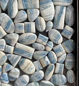 Cabochon de jaspe rhodochrosite vert de qualité AAA, pierre précieuse naturelle polie, forme personnalisée, usage polyvalent, certifié par un tiers, non - Product Image 1