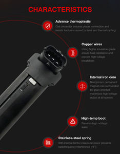 Bobine d'allumage pour Citroën, pour Berlingo, pour Multispace B9 1.2, pour <span class=keywords><strong>Puretech</strong></span> <span class=keywords><strong>110</strong></span> 2016 9675390980 - Product Image 5