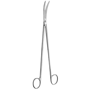Ciseaux chirurgicaux Crafoord de qualité supérieure pour lobectomie, 30 cm (12 pouces), en acier inoxydable, instruments chirurgicaux de classe II, manuel - Product Image 1