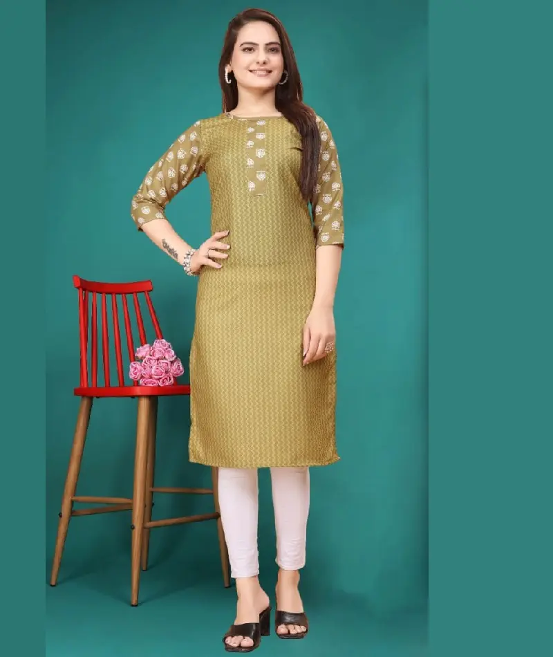 Индийская повседневная одежда, простая Рубиновая хлопковая Куртис с цифровой печатью и большие размеры, доступна для женщин, дешевая индийская одежда по низкой цене