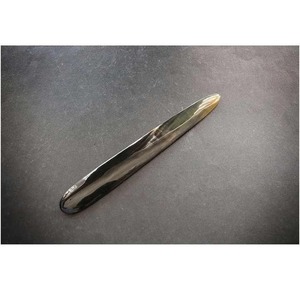 Porte-documents authentique en corne de buffle polie de qualité supérieure, écologique et fait main, avec aiguille en corne, prix de gros - Product Image 4