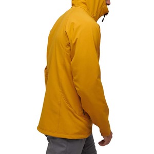 Chaqueta de invierno con diseño de logotipo personalizado para hombre, ropa de calle, chaqueta vaquera acolchada con cuello levantado, cortavientos de punto impermeable Softshell - Product Image 5