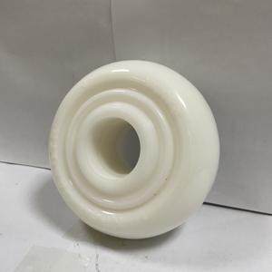 Guangdong Factory Direkt 150 200 mm Rund profil Rot PU Weiß PP Hochleistungs-Lenkräder mit Doppel kugellagern 6 8 Zoll - Product Image 4