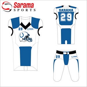 Uniformes de fútbol americano personalizados con tu logotipo, uniformes de fútbol juvenil, fabricante y distribuidor, novedad de 2022 - Product Image 2