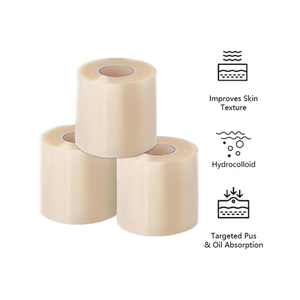 Pansements hydrocolloïdes auto-adhésifs flexibles et imperméables de qualité médicale pour soins des plaies, en rouleau, pour l'acné - Product Image 3
