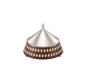 Cazuela con tapa de acero de grado 304 hecha a mano, olla caliente de nácar de alta calidad, calentador de alimentos, olla caliente Premium - Product Image 1