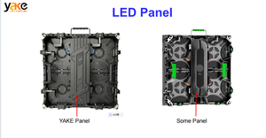 Écran LED d'intérieur YAKE en promotion P2.6 P3.91, panneau d'affichage LED 500x500mm, mur vidéo LED à louer - Product Image 3