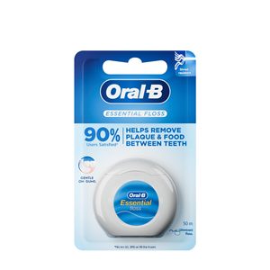 For <b>Oral</b> B 005012 Unwaxed Dental Floss 50 Meters for Effective <b>Oral</b> <b>Care</b> - Product Image 1
