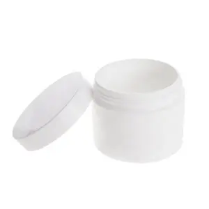 (BEREIT LAGER) 30ml PP Opaque White Plastic Round Beauty Hautpflege-Creme topf mit PP-Hochglanz-Schraub deckel (PB30)
