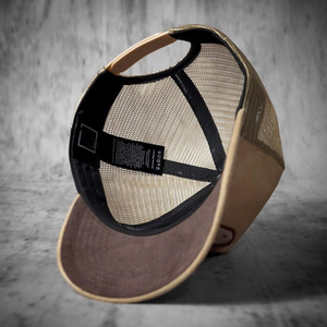 Casquette de camionneur personnalisée à 6 panneaux en maille avec logo brodé sur le devant, ajustable, unisexe, décontractée, printemps-été, pour adulte - Product Image 4