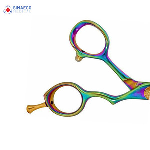 Tijeras adelgazantes de color arcoíris de titanio - Product Image 5