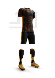 Conjunto de Entrenamiento de Fútbol Personalizado, Camiseta y Pantalones Cortos de Fútbol Premium con Tela Transpirable 100% Poliéster, Unisex, para Deportes de Equipo de Competición - Product Image 4