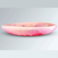 Grand Bol Terre Cuite Fait Main Poli Origine Indienne Durable Écologique Compatible Lave-Vaisselle Style Art Antique Moderne Pour Fêtes