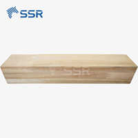 Pièces d'escalier en bois massif SSR VINA Bois de caoutchouc/Acacia/Sapele Scantlings Hevea/Bois d'hévéa/Acacia Bloc de bois Fenêtre Scantlings