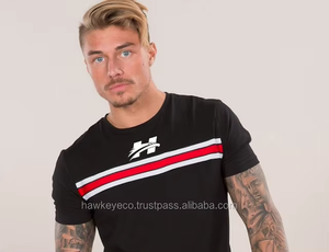 Custom 340 Grams 100% Cotton Breathable Quick Dry Eco-Friendly Fitness <b>Muscle</b> Running Workout <b>Men</b> Gym Sport <b>T</b> <b>Shirts</b> - Product Image 3