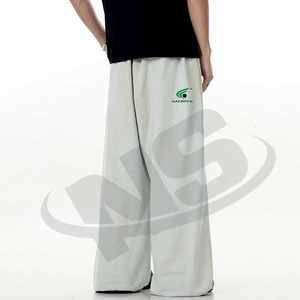 Pantalon de jogging droit en molleton pour homme, personnalisable avec logo, confortable, imperméable, respirant, pour la gym et le quotidien - Product Image 5