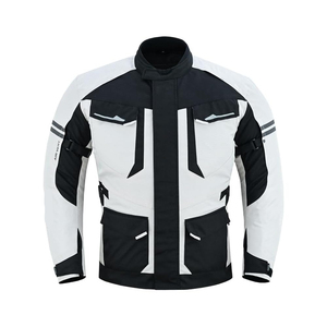 Chaqueta de lona Cordura duradera para hombre, resistente al agua y al viento, para uso en exteriores, para ciclistas y jinetes - Product Image 1