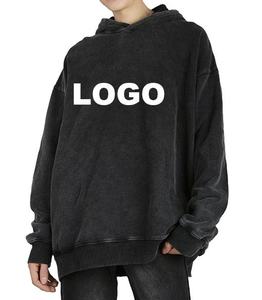 Sudaderas con capucha 400GSM, sudaderas de algodón pesado, ropa Unisex cómoda y cálida, suministro de logotipo personalizado al por mayor directo de fábrica - Product Image 1