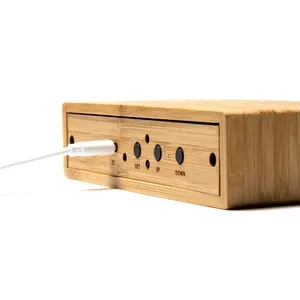 Polesine Wireless Personalized Desk & Table <b>Clocks</b> Custom Gadgets for Watch Display - Product Image 2
