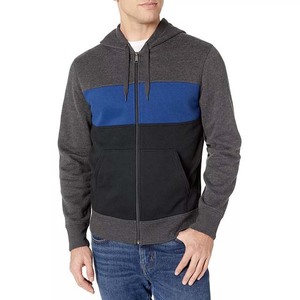 OEM personalizado Logo Plain Oversized Basics hombres sudaderas con capucha sudadera canguro bolsillos 100% algodón contraste sudaderas 380GSM - Product Image 2