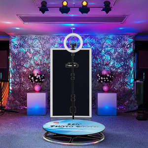 Plataforma Giratoria de 360 Grados Popular 2026 para Cabina de Fotos Comercial, Ideal para Bodas y Eventos, con Logotipo y Estuche de Transporte - Product Image 5