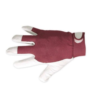 Gants de sécurité souples en cuir de vache fendu avec logo personnalisé Gants d'assemblage anticoupure pour écran tactile Gants de travail de cour antidérapants - Product Image 6
