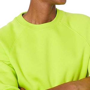 Sudaderas sólidas de calidad superior para mujer, jersey con hombros caídos y estampado de logotipo personalizado, ropa de calle informal para invierno - Product Image 1