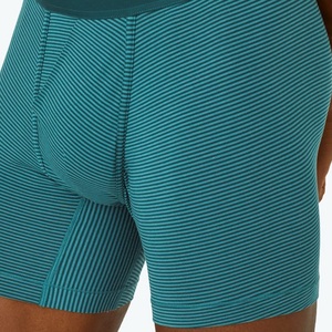 Calzoncillos bóxer con logotipo de marca de proveedor BD, banda de cintura elástica de tiro medio impresa OEM personalizada, características transpirables de punto de alta calidad - Product Image 4