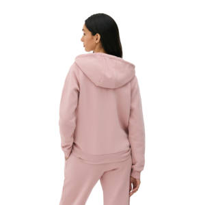 ชุดวอร์มมีซิปสำหรับผู้หญิงผ้าฝ้ายบุขนแกะแบบ2-in-1แห้งเร็วระบายอากาศได้ดีเป็นมิตรกับสิ่งแวดล้อม100% - Product Image 6