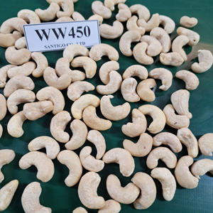 Prix usine Kaju Noix De Cajou SANTIGO Noix De Cajou Noix De Cajou W450 Faible quantité minimale de commande Origine Vietnam - Product Image 1