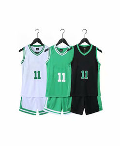 Ensemble de maillot et short de basket-ball, séchage rapide, respirant, haute qualité, vente en gros - Product Image 1