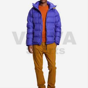 Venta caliente Bubble Puffer Jacket para hombres Trending Cheap Puffer Jacket Canvas Stand Collar Winter Style Design - Product Image 1