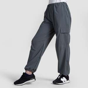 Pantalones Cargo Gris Claro para Niñas, Ligeros - Product Image 3