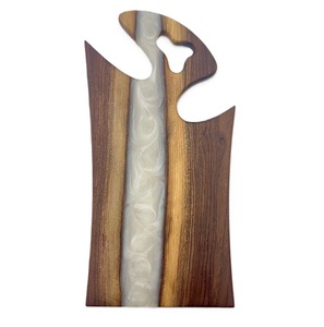 Kitchen Functional Resin Wood Chopping Boards Decorative <b>Combined</b> Resin Wood for Kitchenware Use - Product Image 1