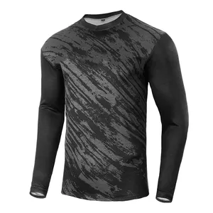 เสื้อกีฬา MTB สำหรับผู้ชายและผู้หญิงผ้านิ่มแห้งเร็วระบายอากาศได้ดีฤดูร้อนฤดูหนาว - Product Image 1