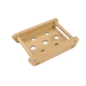 Porte-savon en bois de qualité supérieure étui à savon de luxe pour la maison et les hôtels décoration de salle de bain élégante à un prix avantageux - Product Image 6