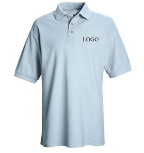 Hombres Mujeres Oem bordado logotipo personalizado impreso polos sólido publicidad solapa camiseta en blanco liso personalizado Polo camisetas - Product Image 2