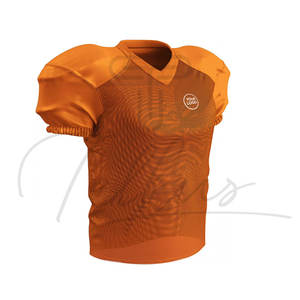 Maillot de football américain pour jeunes, sublimé, doux, à manches courtes, de haute qualité, respirant, séchage rapide, vente en gros, best-seller - Product Image 4