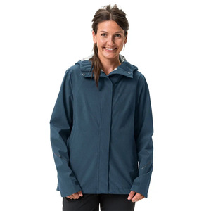 Chaqueta Impermeable con Capucha para Mujer, Ligera, para Primavera y Otoño, Uso en Exteriores, Manga Larga, Recubrimiento de Poliéster - Product Image 1