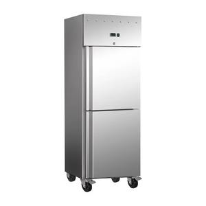Congelador Vertical Comercial de 685L, Estilo Europeo, de la Mejor Calidad, Puerta de Acero Inoxidable, Descongelación Automática - Product Image 2