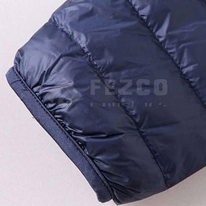 Style personnalisé Vestes en laine bouffantes pour hommes avec col montant manches longues prix de gros veste personnalisée - Product Image 6