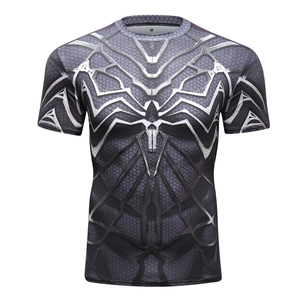 Printemps à manches courtes col rond hommes Sublimation t-shirts séchage rapide respirant logo personnalisé t-shirts de haute qualité personnalisés - Product Image 4