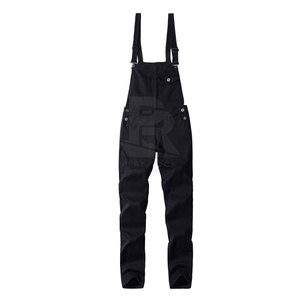 Haute qualité taille haute combinaisons personnalisées jean salopette pantalons longs fonctionne salopette pour hommes mode salopette - Product Image 1