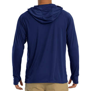 เสื้อตกปลาแขนยาวมีฮู้ดสำหรับผู้ชายเสื้อตกปลาดีไซน์ของคุณเองชุดใส่ตกปลากันลมฤดูหนาวป้องกันรังสียูวีตามสั่ง - Product Image 2