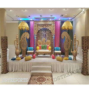 ชุดตกแต่งเวทีงานแต่งงานสไตล์มุสลิมเอเชีย - Product Image 1