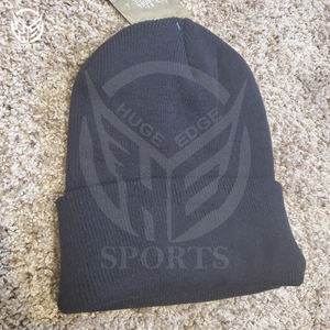 Gorro de punto de poliéster 100% de alta calidad para gorro informal Unisex, gorros cálidos suaves de invierno para Unisex - Product Image 3